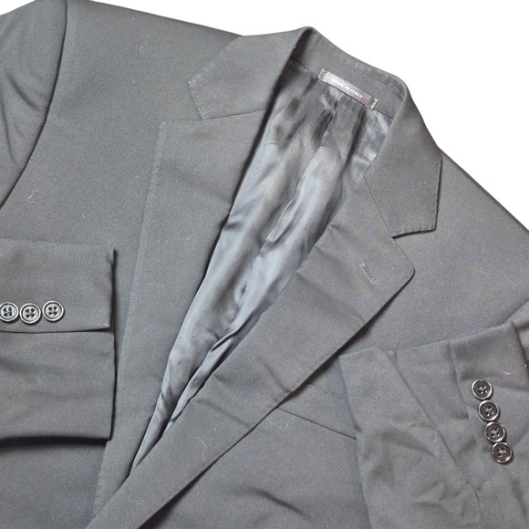 Ralph Lauren Black Label Men's 38R Black Wool Blazer Italy